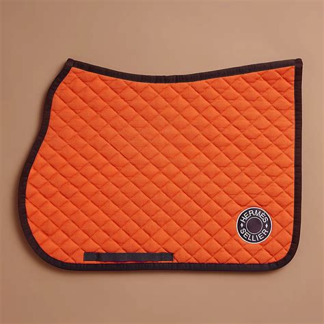 hermès horse saddle pad